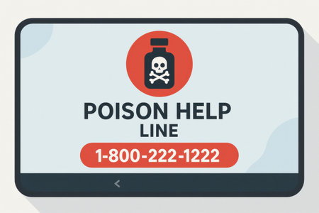 Urgent contact details for poison help line provide essential support for individuals in crisis or emergencies needing immediate guidance.の素材