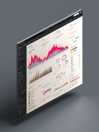Dashboard mockup features a clean user interface displaying poison alerts, data visualizations, and analytics in an organized layout for easy navigation.の素材