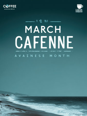 Caffeine Awareness Month encourages understanding of coffees impact on health and well-being throughout March with engaging promotions and activities.の素材