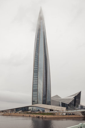 Lakhta Center, a striking skyscraper in St.
