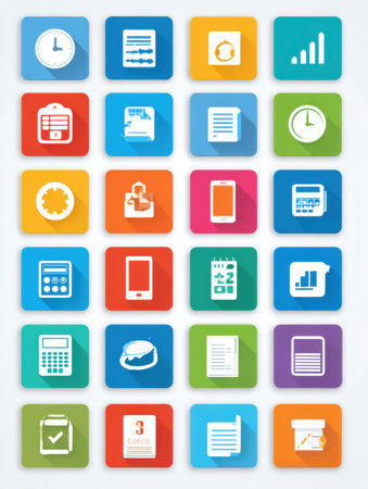Infographic displaying a variety of productivity apps designed for students to improve time management, organization, and academic performance in their studiesの素材
