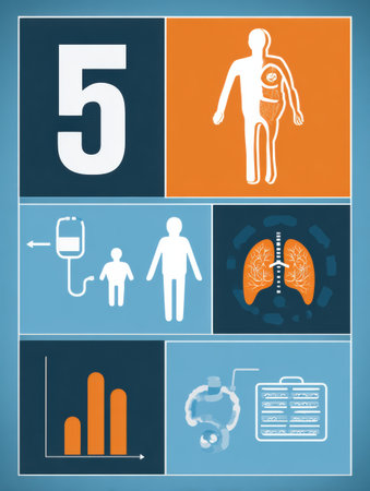 This infographic highlights the top five preventable causes of death in men, providing visual insights into health risks and prevention strategies.の素材