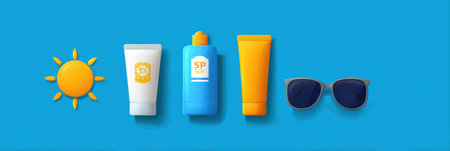 Explore the various SPF levels and their effectiveness in providing UV protection, ensuring safe sun exposure during outdoor activities.の素材