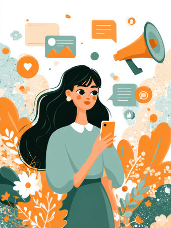 Explore creative social media content strategies designed for solo entrepreneurs to build connections and drive online engagement with their audience.の素材