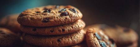 A cookie consent pop-up appears over a blurred website interface, ensuring user consent for data collection in a digital environment.の素材