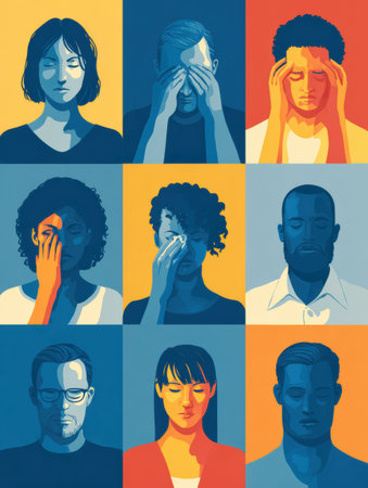 An engaging infographic showcases colorful therapy methods for PTSD, including cognitive behavioral therapy, EMDR, and exposure therapy.の素材