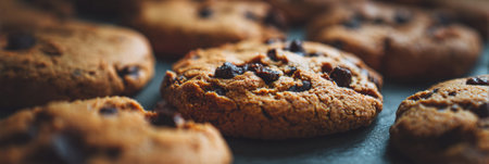 A cookie consent pop-up appears prominently over a website interface that is blurred, enhancing the focus on the notification and its contents.の素材