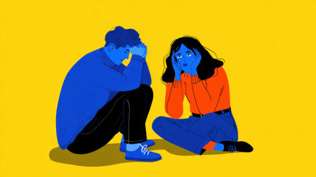 This infographic outlines essential dos and donts for providing support to individuals facing emotional crises, emphasizing empathy and understanding.の素材