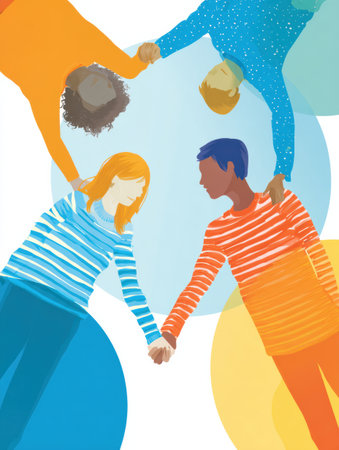 Learn effective methods for reaching out to friends and fostering connections through supportive communication and shared genuine activities.の素材