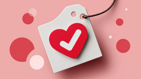 A donation campaign pop-up with a heart icon appears misleading, raising concerns about authenticity and user trust in digital platforms.の素材