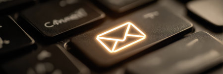 Understanding business email compromise involves recognizing mismatched names and emails.の素材