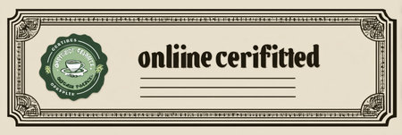 Culinary arts online courses offer certification from a recognized institution, validating participants educational achievements.の素材