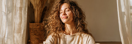 Women engage in a 7-day self-care plan focusing on relaxation, mindfulness, and emotional wellness while going through treatment for health challenges.の素材