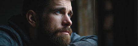 A clean and organized chart displays effective mental health tips designed specifically for men. It focuses on practical strategies for emotional well-being.の素材