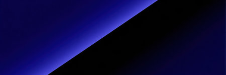A smooth gradient flows from deep blue to black, forming a captivating design that enhances visual appeal, perfect for modern digital projects.の素材