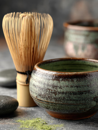 Traditional matcha instrumentsの素材