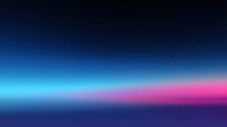 A mesmerizing blend of blue and pink colors stretches across a tranquil background, creating a calm and immersive visual experience.の素材