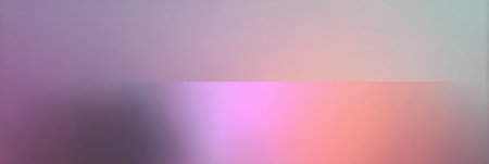 Soft colors blend together to create an abstract background, showing a harmonious interplay of blurred textures under natural light.の素材