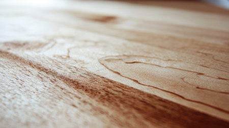 The wooden surface boasts beautiful natural grains and textures, highlighting its unique charm and warm colors.の素材