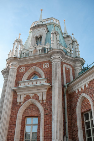 Visit to Tsaritsyno Reveals Stunning Architecture and Historyの写真素材