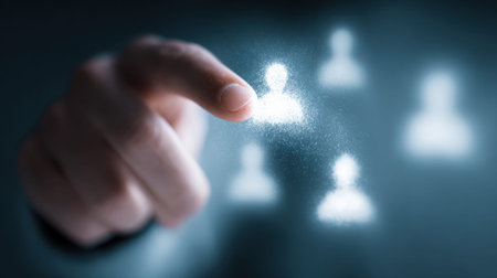 A digital eraser tool clears data icons and social media profiles from the cloud, showcasing online privacy protection and deletion.の素材