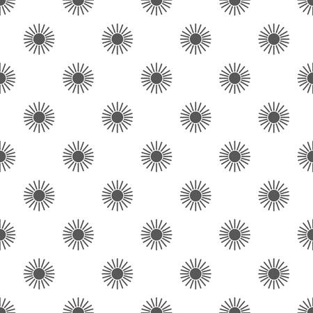 Sun pattern seamlessのイラスト素材