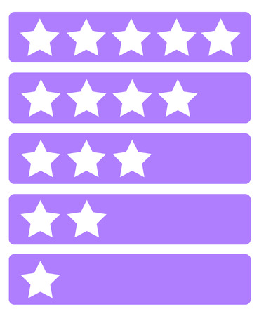 Forum rank icon setのイラスト素材