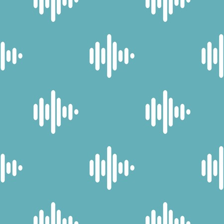 Sound waves pattern.のイラスト素材