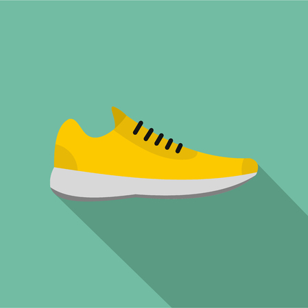 Sneakers icon vector flatのイラスト素材