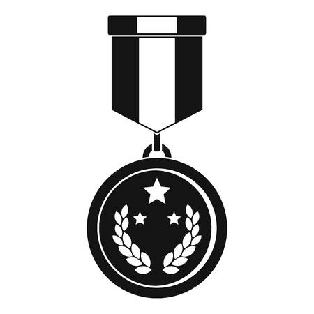 Medal icon vector simpleのイラスト素材