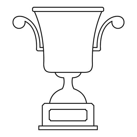 Cup trophy icon.のイラスト素材