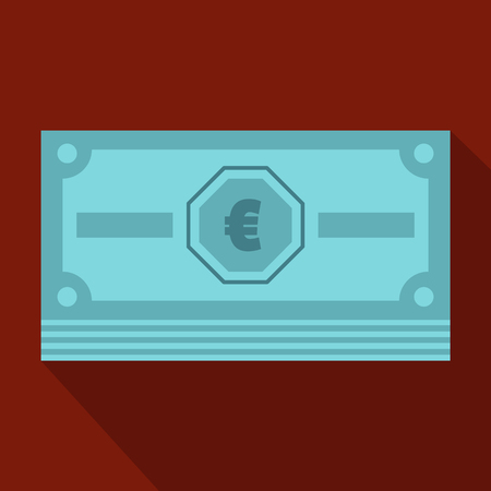 Cash money icon. Flat illustration of cash money vector icon for webのイラスト素材