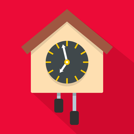 Clock creative icon. Flat illustration of clock creative vector icon for webのイラスト素材