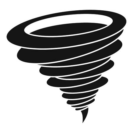A Hurricane icon. Simple illustration of hurricane vector icon for webのイラスト素材