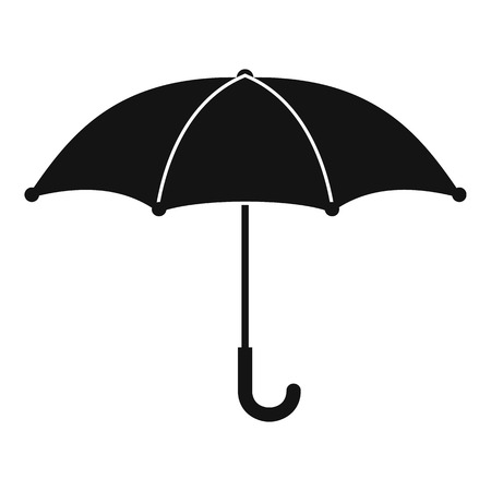 An Umbrella icon. Simple illustration of umbrella vector icon for webのイラスト素材