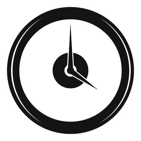 Clock deadline icon. Simple illustration of clock deadline vector icon for webのイラスト素材