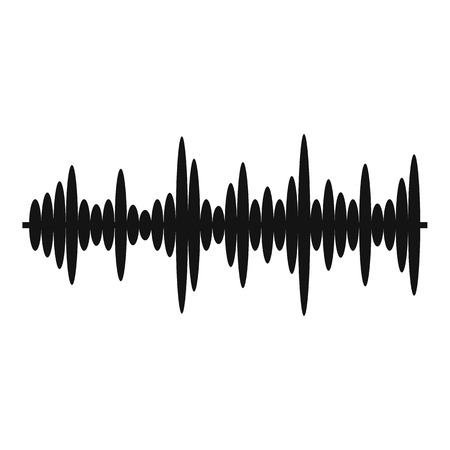 Equalizer tune icon. Simple illustration of equalizer tune vector icon for webのイラスト素材