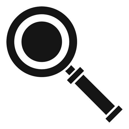 Cursor magnifier icon. Simple illustration of cursor magnifier vector icon for webのイラスト素材