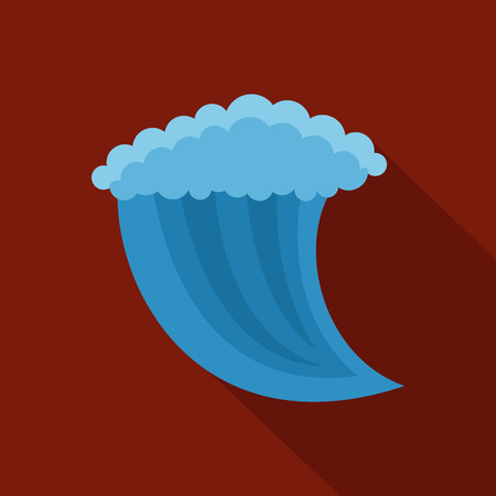 Wave water icon.のイラスト素材