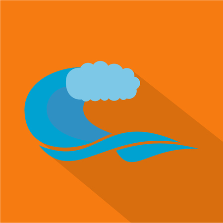 Wave composition icon.のイラスト素材