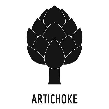 Artichoke icon. Simple illustration of artichoke vector icon for webのイラスト素材
