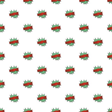 Comic boom oops typography pattern seamless in flat style for any design.のイラスト素材