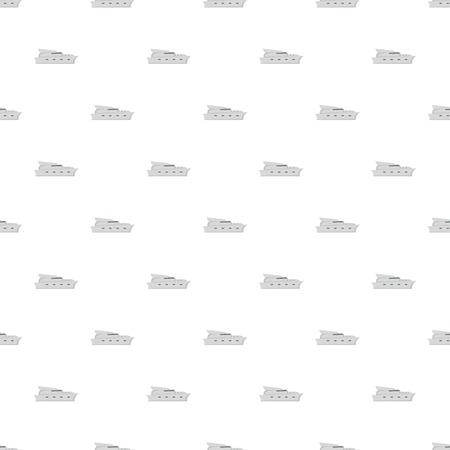 Yacht pattern seamless in flat style for any designのイラスト素材