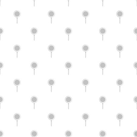 Round pin pattern seamless in flat style for any designのイラスト素材