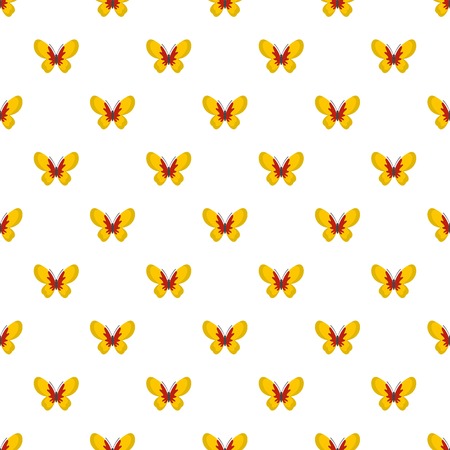 Beautiful butterfly pattern seamless in flat style for any designのイラスト素材