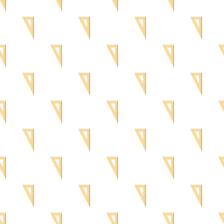 Geometric ruler pattern seamless in flat style for any designのイラスト素材