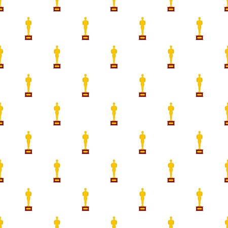Award pattern seamless in flat style for any designのイラスト素材