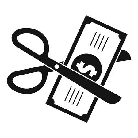 Money for tax icon. Simple illustration of money for tax vector icon for webのイラスト素材