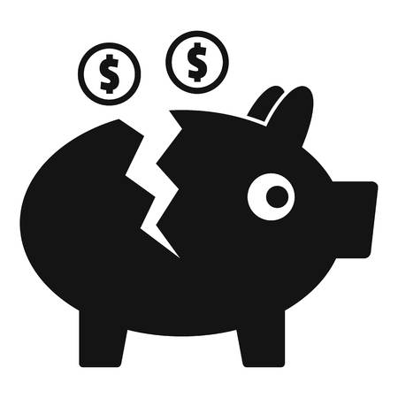 Piggy bank icon.のイラスト素材