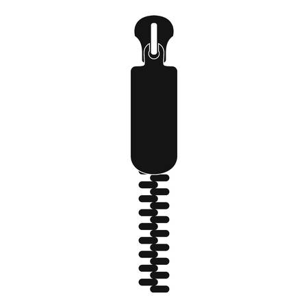 Coat zip icon. Simple illustration of coat zip vector icon for webのイラスト素材
